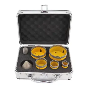 Highdril 624982129612 7pcs/box 25/35/45/65/75mm Diamond Drill Bits Milling Porcelain Tile Marble