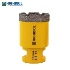 Hd111038203 Highdril 38mm Diamond Drilling Core Bits Drill Bit Hole Saw Cutter For Porcelain Granite