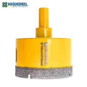 Hd121055405 Highdril Dia55mm Tile Drill Bit Diamond Hole Saw Drilling For Ceramic Marble Usa Stock