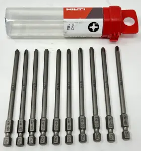 2131009 Hilti New #2131009 S-sy Ph2 102/4 Inch Pk Of Ten 4 Bits For Sd-m2 Ships Free