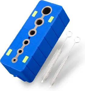 290157 Hipulx Drill Block Guide For Straight Holes - Precision Drilling Tool Blue