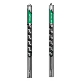 728256 Hitachi 2 Pack Of Genuine Oem 5/ 16 X 18in Auger Drill Bit - 728256-2pk