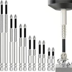 Hmsdbs-12 Hmsdbs 445022346317 High Magnetic Screwdriver Drill Bit Set 2025 New Strong Durability Scr