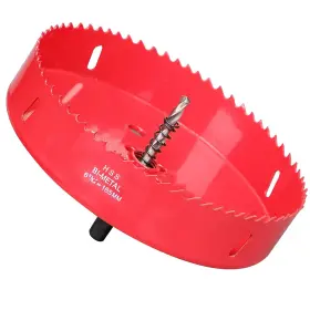 Home Right 705353356827 6 1/2 Inch Hole Saw 165mm Hss Bi-metal For Recessed Lights 32mm Cutti