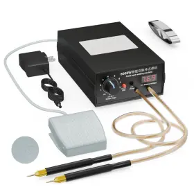 8000w Hosyond 768572762923 Handheld Battery Spot Welder Portable Diy Welding Machine High-power
