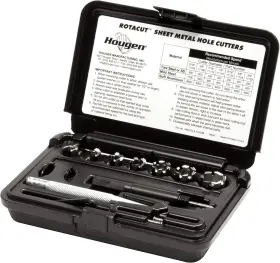 11075 Hougen Rotacut High Speed Steel Cutter Kit 5/16 Inch 3/8 7/16 1/2 9/16 5/
