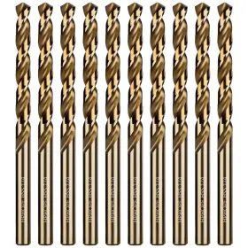 Hp200006 Hphope 1/4 Inch Hss Twist Drill Bits 10pcs Jobber Set Straight Rou