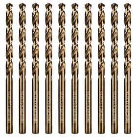 Hp210002 Hphope 3/16 Inch Cobalt Drill Bits 10pcs M35 Hss Metal Twist Set