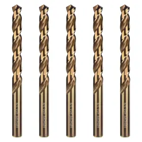 Hp210003 Hphope 3/8 Inch Hss Twist Drill Bits 5pcs Jobber Set Straight Round Sha