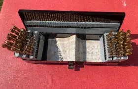 Hss 641938020939 Complete Excellent High Speed Drill Bit Steel Fractional Letter And Number Set