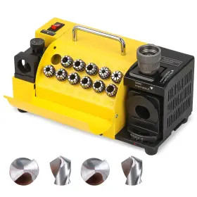 Huanyu 508623165974 Drill Bits Sharpener Portable Bit Grinder End Mill Re-sharpener With 11
