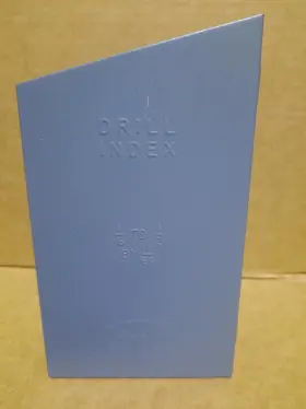 Huot Manufacturing 033603105506 10550 Drill Bit Index For Jobber Length Sizes 1/16 Inch To 1/2 In 1/64 Incr