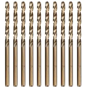 Hymnorq 666389311436 3.2mm Metric M35 Cobalt Steel Extremely Twist Drill Bit Set Of 10pcs With Str
