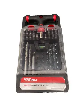 42111 Hyper Tough 50-piece Combination Drill And Screwdriver Bit Set Brand New Sealed