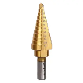 42536 Hyper Tough 12-step Split Point Titanium Drill Bit 3/16 - 7/8-inch