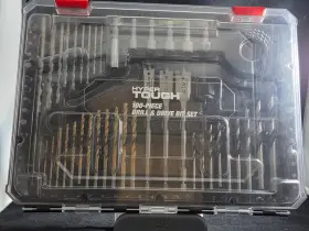 Hyper Tough 889526361952 100 Piece Drill Bits Screwdriver And Nut Set