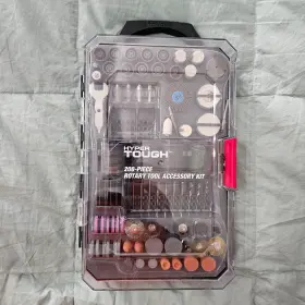 Hyper Tough 889526518295 208-piece Rotary Tool Accessory Kit New Factory Sealed