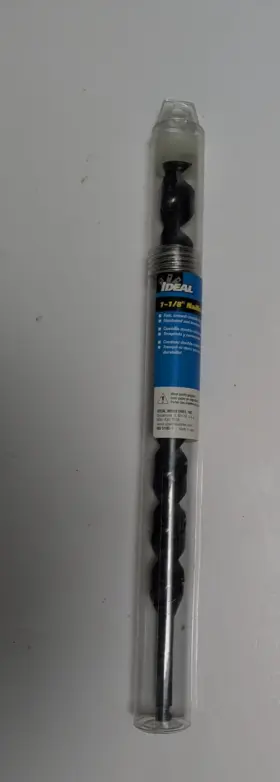 35-828 Ideal 18 Inch Electrical 1-1/8 Nailbiter Auger Bit