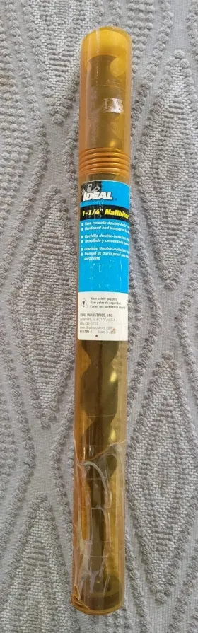 35-829 Ideal Industries 1-1/4 Inch X 18 Nailbiter Ship Auger Bit See Description