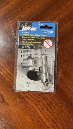 36-301 Ideal Industries Tko 7/8-inch Carbide Tipped Hole Cutter