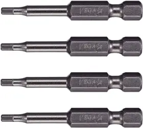Industries 726084880009 3/16 Inch Hex Power Bits. Professional Grade Shank 2 Bi