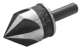 12413 Irwin 5 Pack Countersink Drill Bit Black Oxide 3/4- Inch