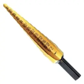 15101 Irwin Unibit #1t Titanium Fractional Step Drill Bit