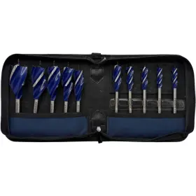 1801022 Irwin 10-pc Speedbor Max Set With Case