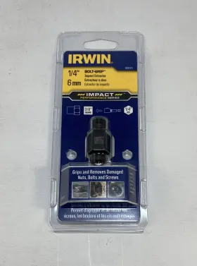 1859101 Irwin 1/4 Inch 6mm Bolt-grip Impact Extractor