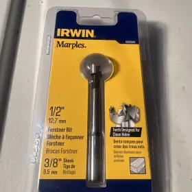 1966896 Irwin Marples Forstner 1/2 Inch Drill Bit