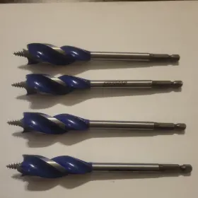3041004 Irwin 3/4 Inch X 6 Speedbor Max Speed Wood Drill Bit Lot Of 4