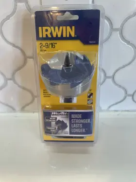 3046013 Irwin Industrial Tools 2-9/16-inch 3-cutter Self Feed Drill Bit