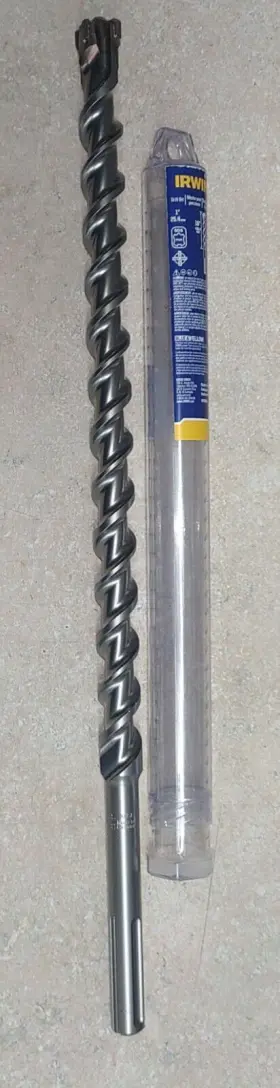 323018 Irwin Sds-max 4 Cutter 1 X 31 236 Masonary Drill Bit Nos