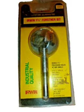 42922 Irwin New Sealed 1-3/8 Wd Forstner Bit No Industrial Tool Co