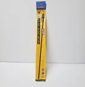62108 Irwin 1/8 Inch Dia X 12 Long Black Oxide Steel Split Point Drill Bit