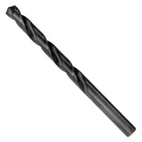 63528 Irwin 7/16 Inch Hss Black Oxide Sae Straight Shank Right Hand Drill Bit