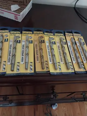 73830 Irwin 8 15/32 Erwin High Speed Steel Drill Bits