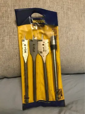 88874 Irwin 4pc Speedbor Woodboring Set