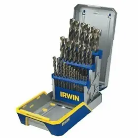 3018006b Irwin Hanson 29 Pc. Turbomax Black Oxide Index Drill Bit Set New