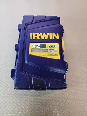 Iw-4935643 Irwin Black Oxide Hex Shank Drill Bit Set 12 Piece - Tools 4935643 #832 W1