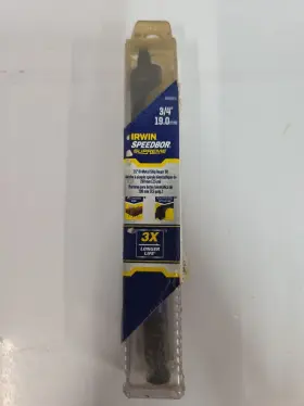 Iwax3017 Irwin Speedbor Supreme 7.5 Inch Metal Ship Auger Bit 3/4 19mm