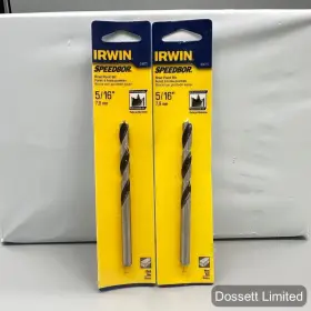 49615 Irwin Tools 2- Brad Point Drill Bit 5/16 Inch For Wood