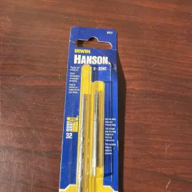 80217 Irwin Tools Hanson #8-32nc Plug Tap And #29 Drill Bit Set