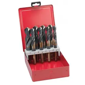 Itm 703652443231 Ad-8 8pc Silver And Deming Black Oxide 118 Point Hss Drill Bit Set