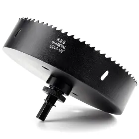 Itoolfirm 445017728753 7 1/8 Inch Hole Saw For Metal And Plywood Bi-metal Circular Wood Drill Bit Cutt