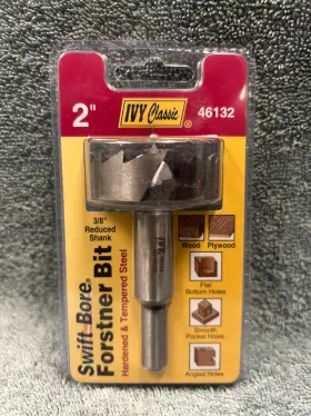 46132 Ivy Classic Swift Bore High Speed Steel Forstner Bit 2 Inch X 3-1/2