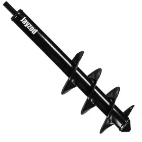 Jayzod 631851969491 Auger Drill Bit For Planting 4 X 25 Garden Spiral 3/8 Hex