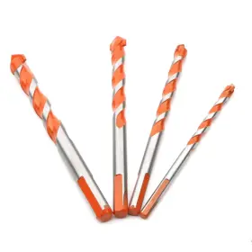 Jiuwu 744430904391 4pcs Multi-material Drill Bit Ceramic Drilling Set For Tile Concrete Brick