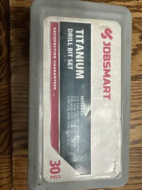 3951111 Jobsmart 30 Piece Titanium Drill Bit Set