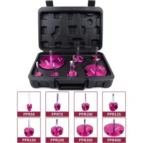 Gg-1071-8pc Jonjea 8pcs Pvc Pipe Reamer Kit Aluminum Socket Fitting Saver For Water Lines